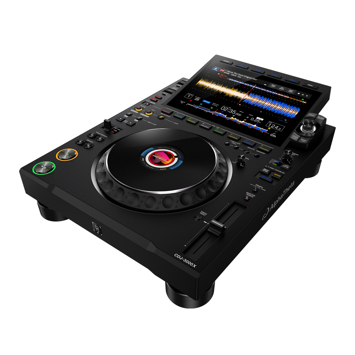 Pioneer DJ - AlphaTheta CDJ-3000X, Next-generation professional DJ player