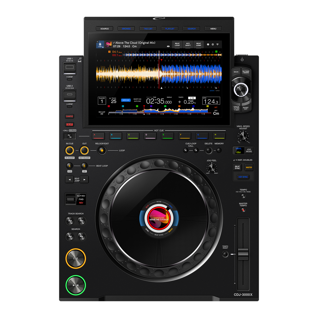 Pioneer DJ - AlphaTheta CDJ-3000X, Next-generation professional DJ player