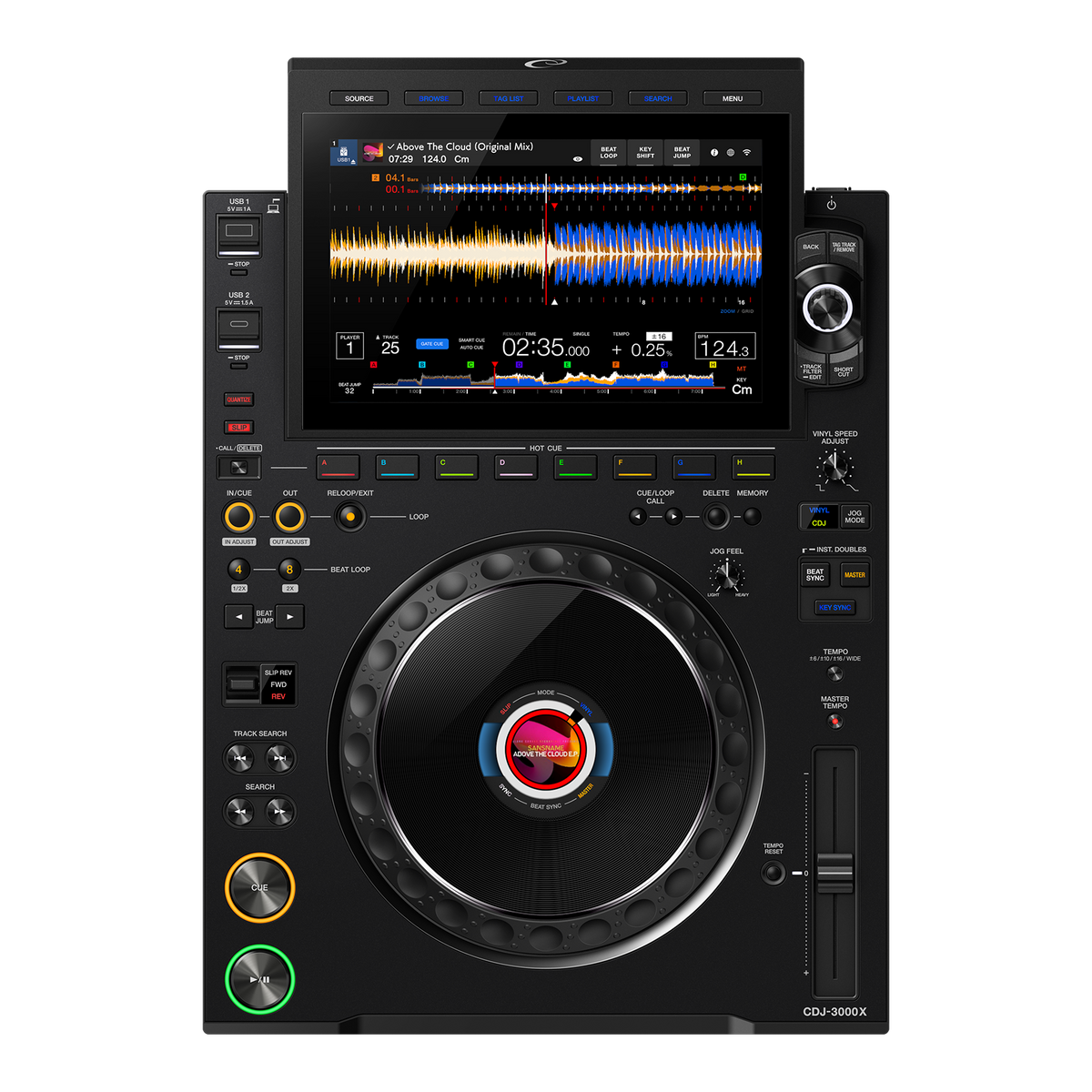 Pioneer DJ - AlphaTheta CDJ-3000X, Next-generation professional DJ player