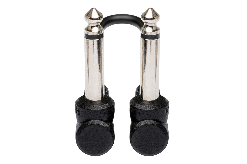 HOSA - Guitar Patch Cable, Molded Right-angle to Same, 6 in