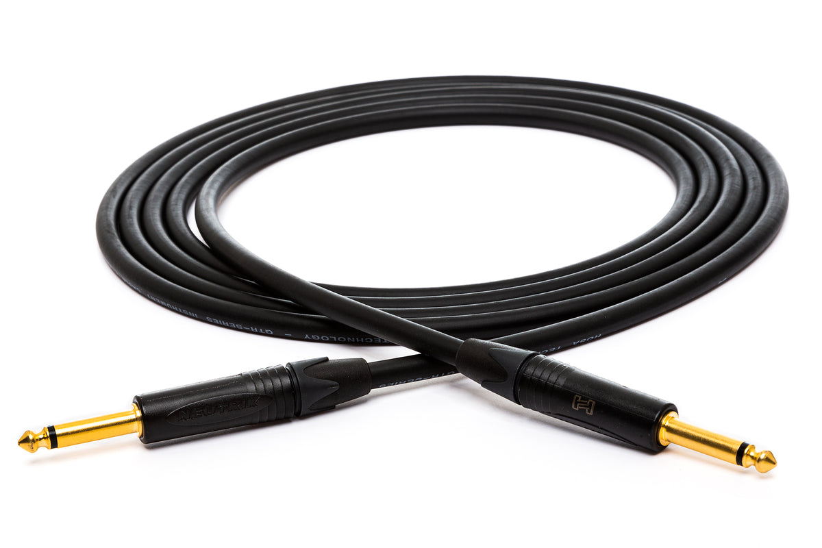 HOSA EDGE - Edge Guitar Patch Cable, Neutrik Right-angle to Same, 12 in