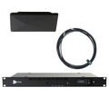 RF Venue 4 Channel IEM Upgrade Pack COMB4CP-ARCB, COMBINE4 In-Ear Monitor Combiner with CP Architectural Antenna, Black