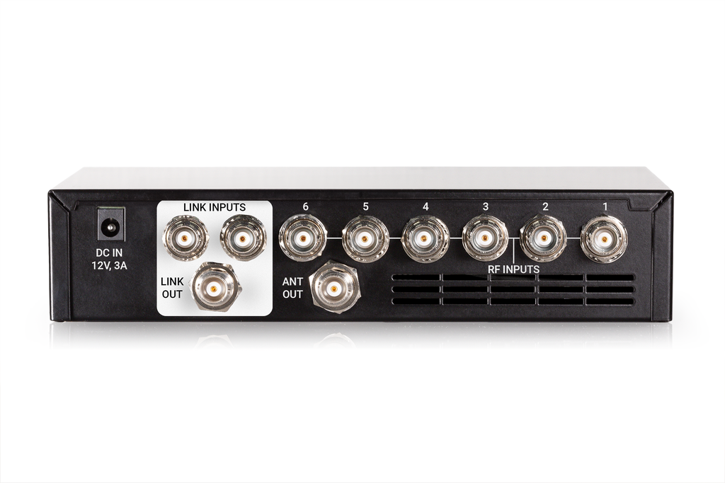 RF Venue COMBINE6 HDR COMBINE6HDR, 6 Channel In-Ear Monitor Transmitter Combiner