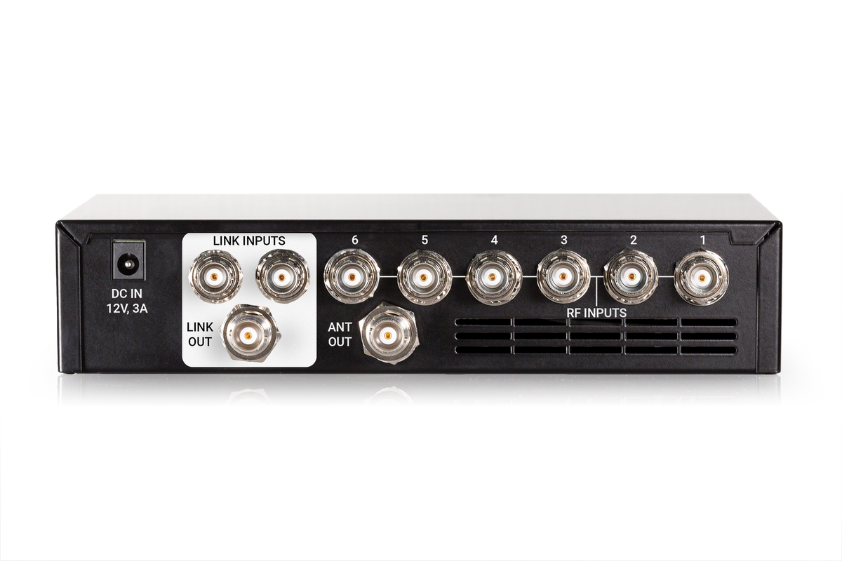 RF Venue COMBINE6 HDR COMBINE6HDR, 6 Channel In-Ear Monitor Transmitter Combiner