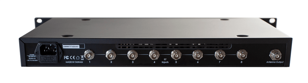 RF Venue COMBINE8 COMBINE8, 8 Channel In-Ear Monitor Transmitter Combiner