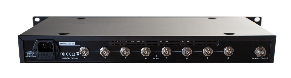 RF Venue COMBINE8 COMBINE8, 8 Channel In-Ear Monitor Transmitter Combiner
