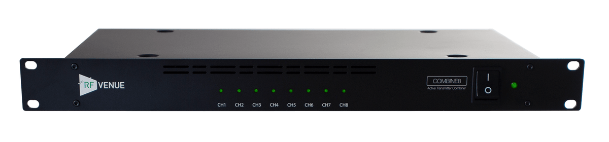 RF Venue COMBINE8 COMBINE8, 8 Channel In-Ear Monitor Transmitter Combiner