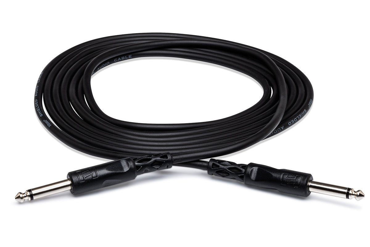 HOSA - Unbalanced Interconnect, 1/4 in TS to Same, 10 ft