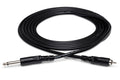 HOSA - Unbalanced Interconnect, 1/4 in TS to RCA, 10 ft