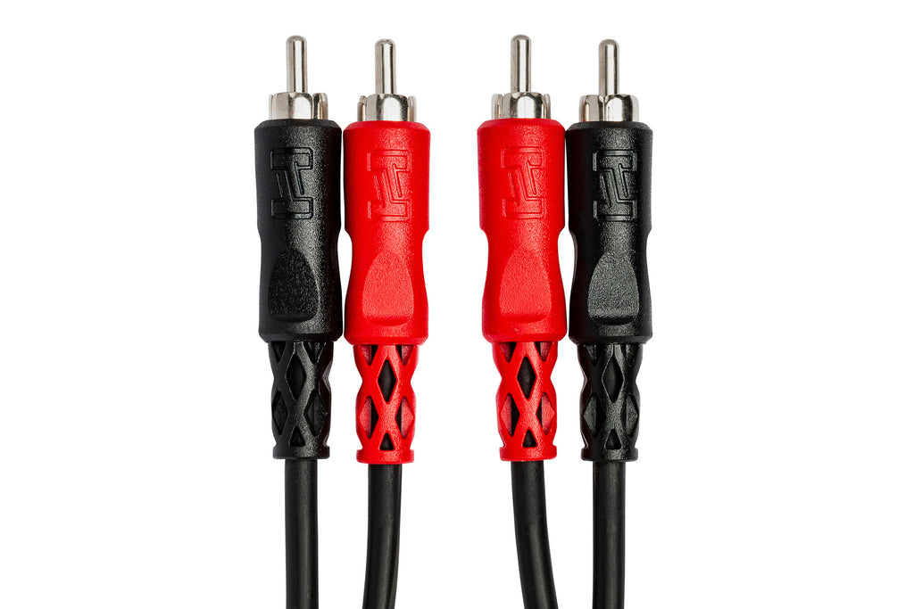 HOSA - Stereo Interconnect, Dual RCA to Same, 3 m