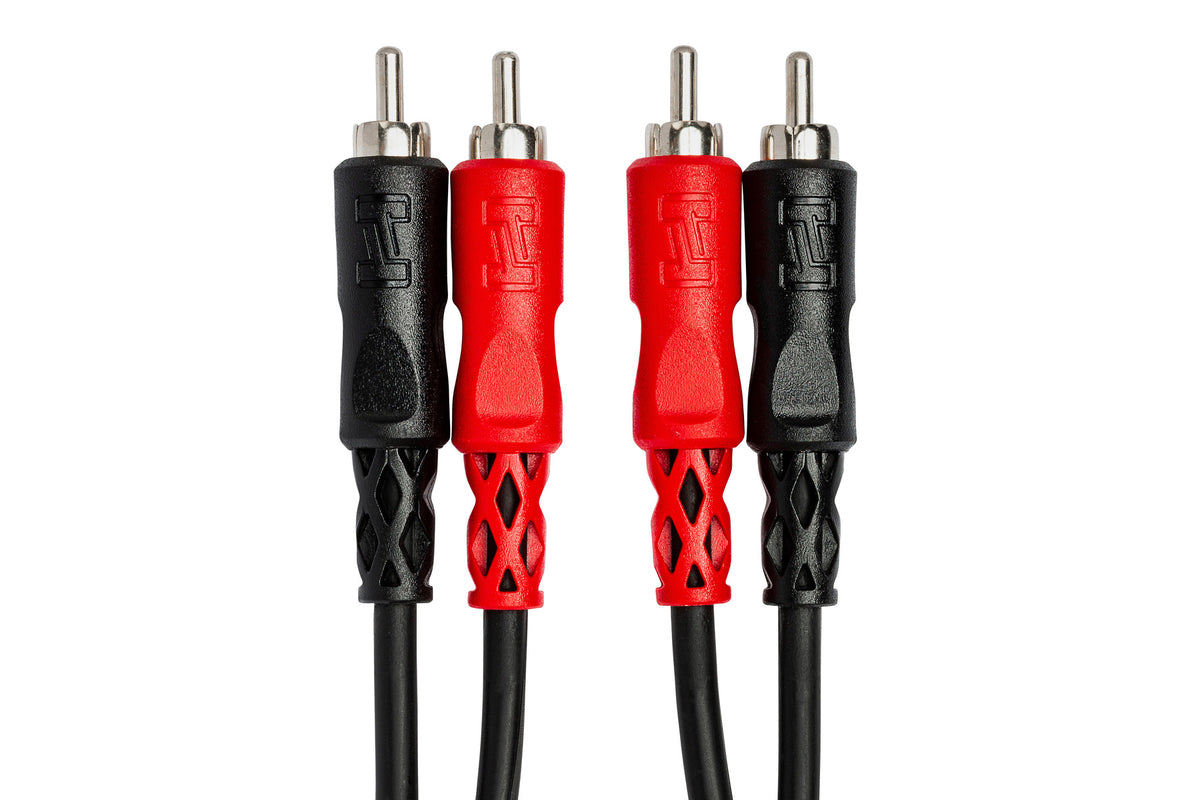 HOSA - Stereo Interconnect, Dual RCA to Same, 3 m