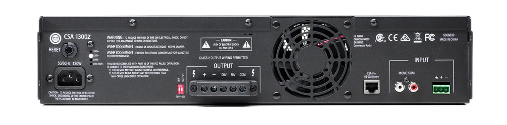 JBL CSA2300Z, Commercial Amplifier