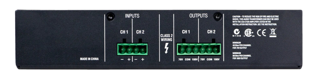 JBL CST2120, Commercial Amplifier