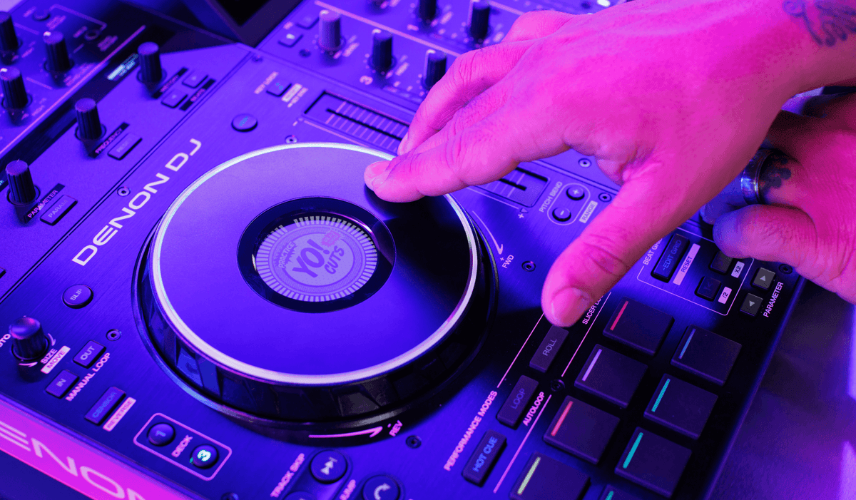 Denon DJ PRIME 4+, 4-Deck Standalone DJ System with 10.1-Inch Touchscreen, Wi-Fi Streaming and Engine DJ