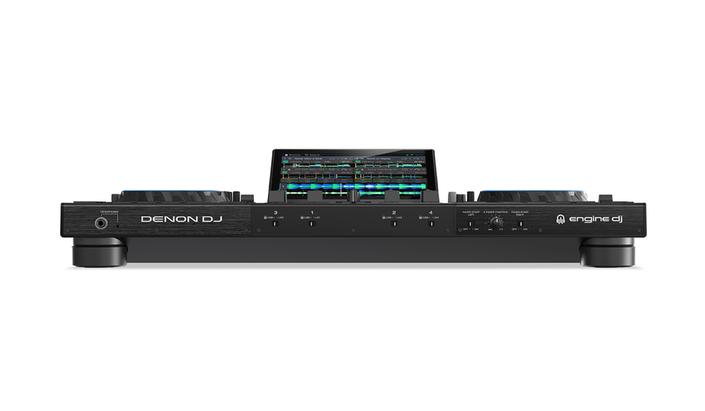 Denon DJ PRIME 4+, 4-Deck Standalone DJ System with 10.1-Inch Touchscreen, Wi-Fi Streaming and Engine DJ