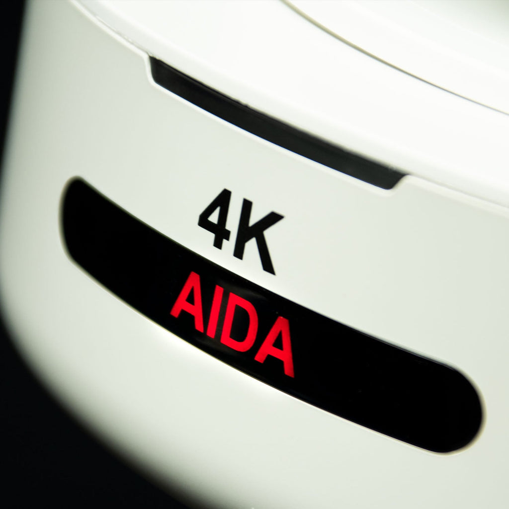 AIDA PTZ4K-NDI-X12W, Broadcast/Conference NDI®|HX 4K NDI/IP/SRT/HDMI PoE PTZ Camera 12X Zoom Auto-Tracking White