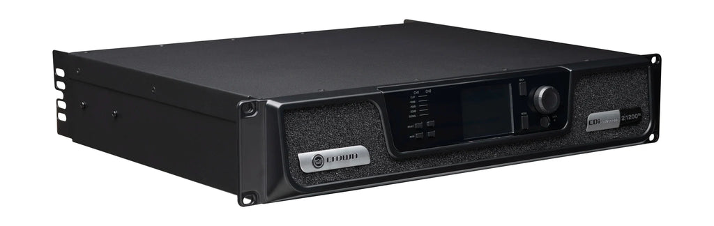 Crown CDi2x1200BL, Analog + BLU Link Input, 2 Channel, 1200W per Output Channel, Power Amplifier