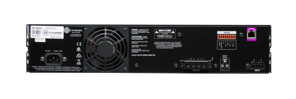 Crown CDi2x600, Analog Input, 2 Channel, 600W per Output Channel, Power Amplifier