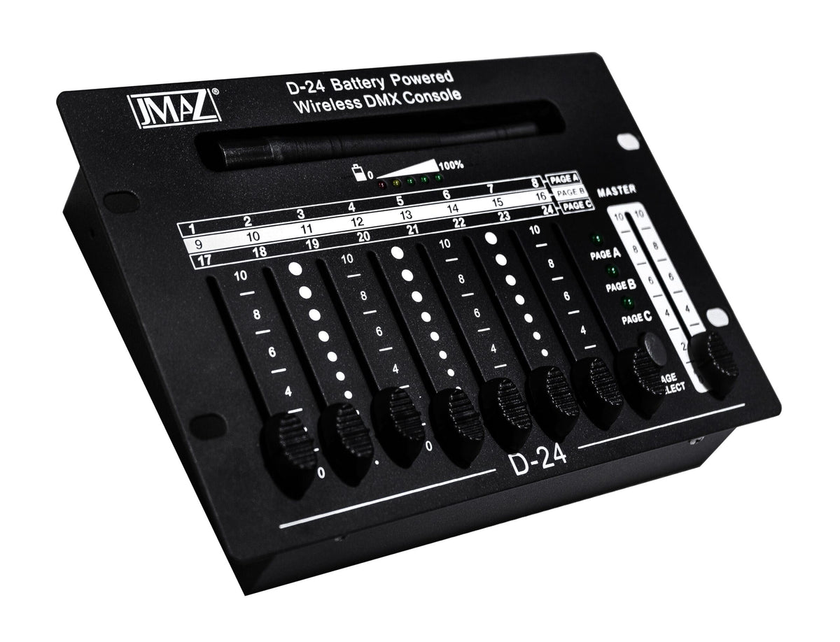D-24 WIRELESS DMX CONTROLLER
