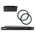 RF Venue 4 Channel Wireless Mic Upgrade Pack D-ARCBDISTRO4, DISTRO4 Antenna Distribution with Diversity Architectural Antenna, Black