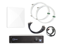 RF Venue 5 Channel Wireless Mic Upgrade Pack D-ARCD5, DISTRO5 HDR Antenna Distribution with Diversity Architectural Antenna, White