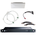 RF Venue 9 Channel Wireless Mic Upgrade Pack D-ARCD9, DISTRO9 HDR Antenna Distribution with Diversity Architectural Antenna, White