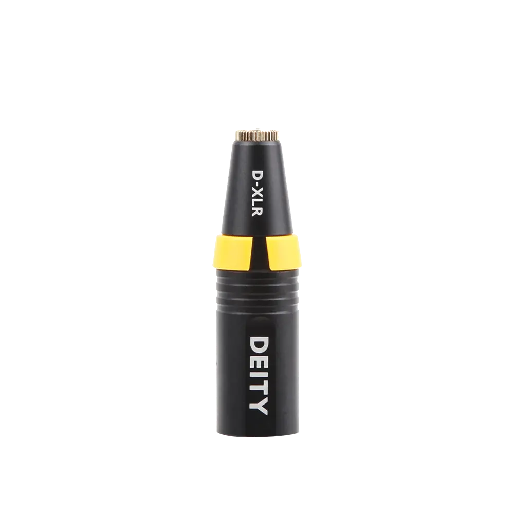 Deity D-XLR 48V to 3V (TRS to XLR Adapter)