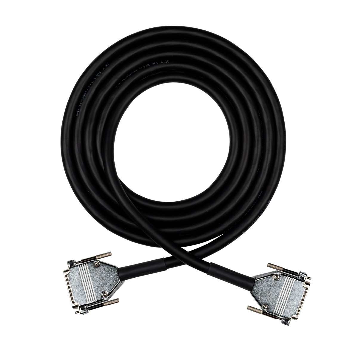 HOSA EDGE - EDGE Balanced Snake DB25 to Same, 2 m