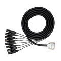 HOSA EDGE - EDGE Balanced Snake, XLR3F to DB25, 1 m