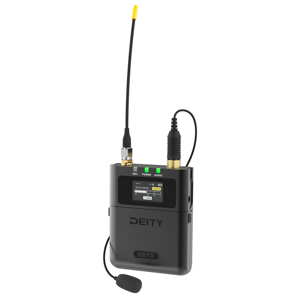 Deity DBTX THEOS Transmitter (US), Wireless Microphone