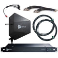 RF Venue 9 Channel Wireless Mic Upgrade Pack DFIN-IPXD9, DISTRO9 HDR Antenna Distribution with Diversity Fin IPX Antenna, Black