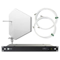 RF Venue 4 Channel Wireless Mic Upgrade Pack DFIN-IPXWDISTRO4, DISTRO4 Antenna Distribution with Diversity Fin IPX Antenna, White