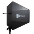 RF Venue Diversity Fin IPX DFIN-IPX, IP44 Weather Resistant Cross Polarized Diversity Antenna for Wireless Microphones, Black