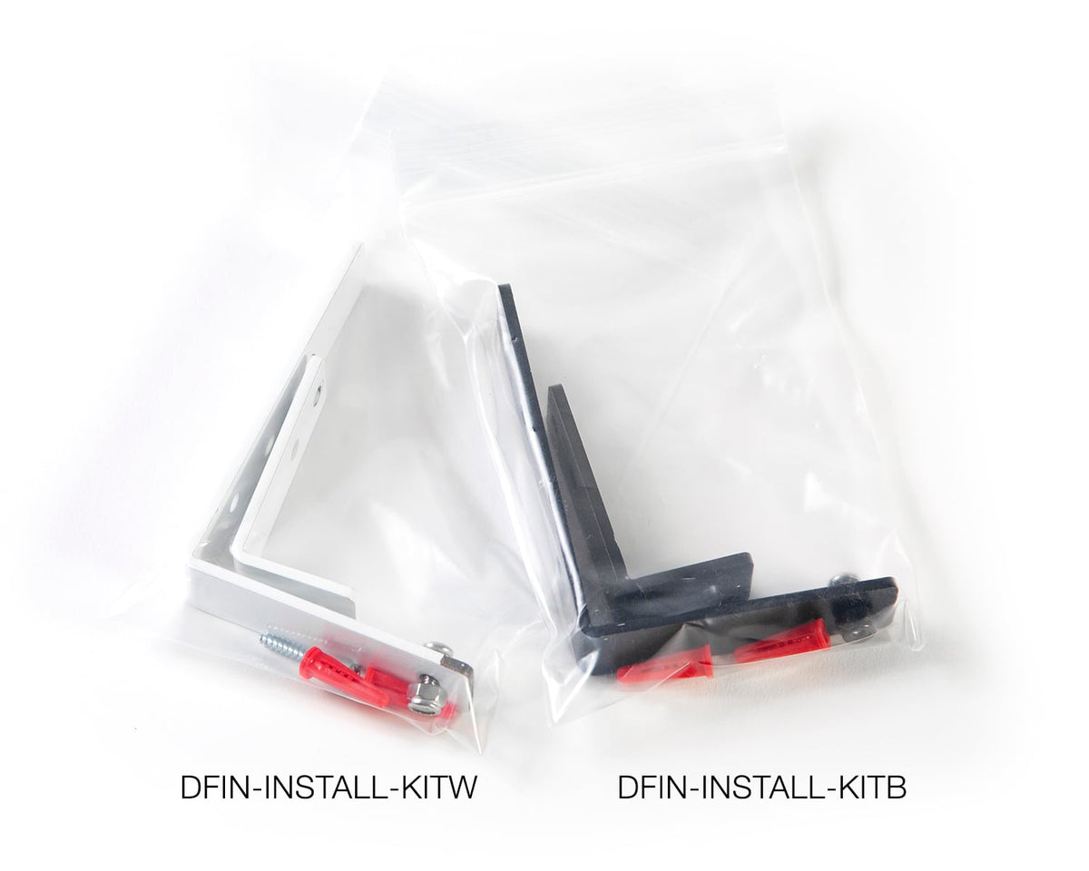 RF Venue Diversity Fin Install Kit White DFIN-INSTALL-KITW, Wall Bracket and Hardware for Diversity Fin, White