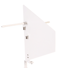 RF Venue Diversity Fin Install White DFINW, Wallmount Diversity Antenna for Wireless Microphones, White