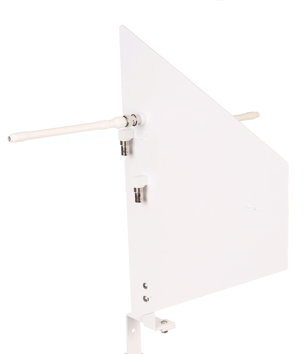 RF Venue Diversity Fin Install White DFINW, Wallmount Diversity Antenna for Wireless Microphones, White