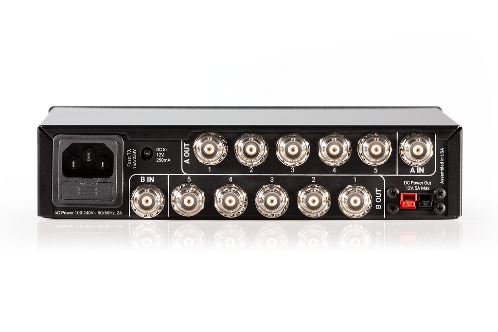 RF Venue DISTRO5 HDR DISTRO5HDR, 5 Channel Antenna Distribution System for Wireless Microphones