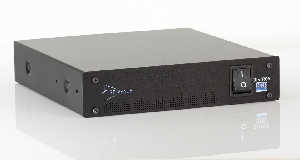 RF Venue DISTRO5 HDR DISTRO5HDR, 5 Channel Antenna Distribution System for Wireless Microphones