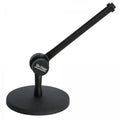 On-Stage DS300B, Posi-Lok Desktop Mic Stand, 7" Boom, Black