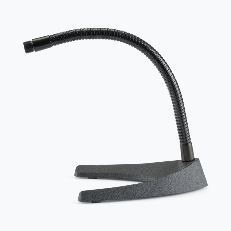 On-Stage DS6213, Gooseneck Desktop Mic Stand, 5.6"-6.75" Base Spread, Black