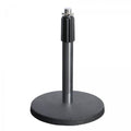 On-Stage DS7200C, Adjustable Desktop Mic Stand, Height 9"-13", Black and Chrome