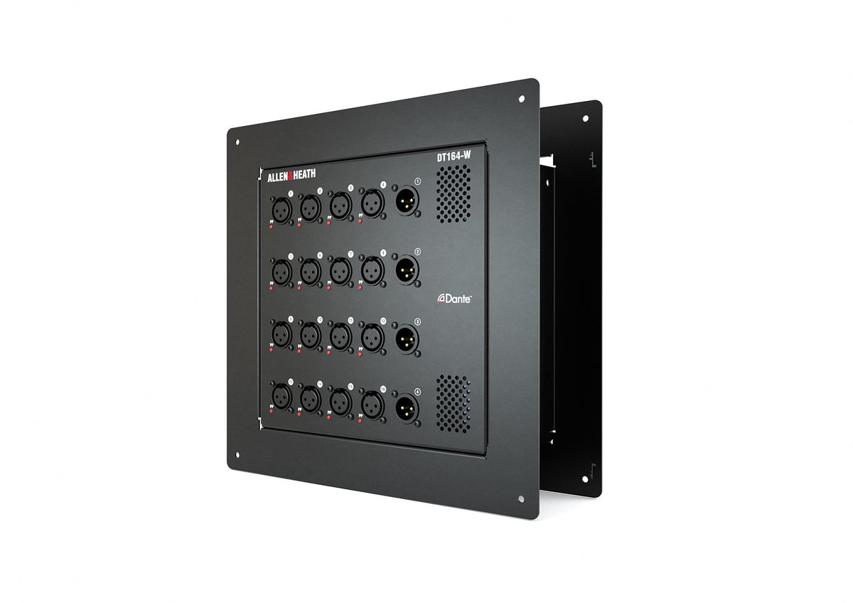 Allen & Heath DT164-W 16x4 Dante Audio Expander Wall Box