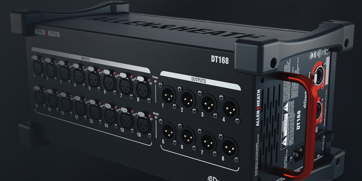 Allen & Heath DT168 16x8 Dante Audio Expander