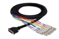 HOSA - Balanced Snake, DB25 to 1/4 in TRS, 3 m