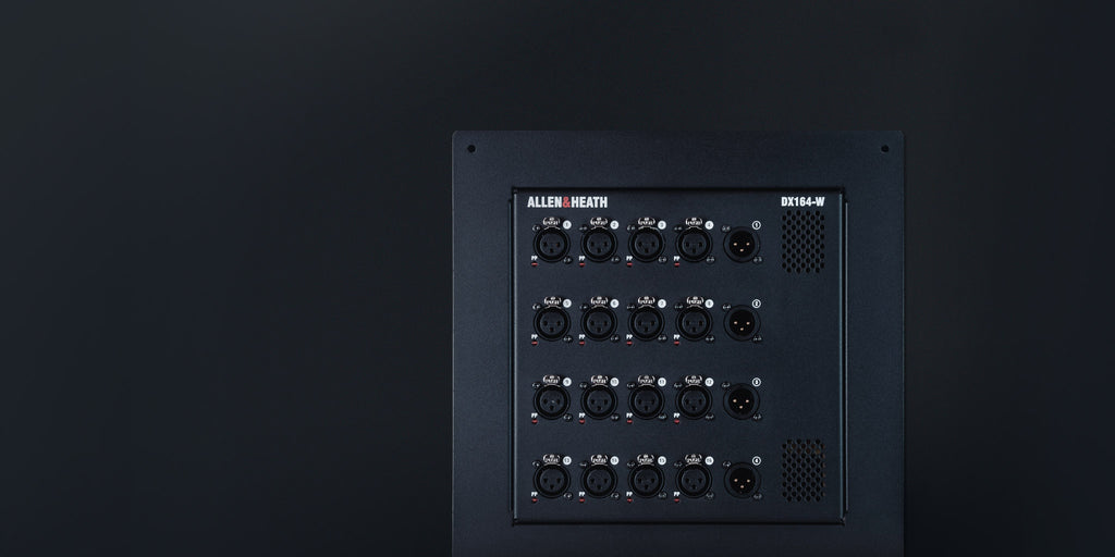 Allen & Heath DX164-W 16x4 Wall-Box I/O Expander