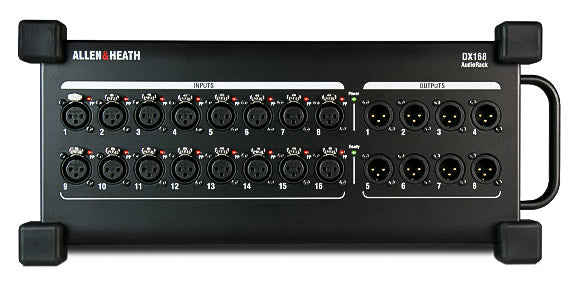 Allen & Heath DX168 16x8 dLive 96kHz Stage Box - View 2