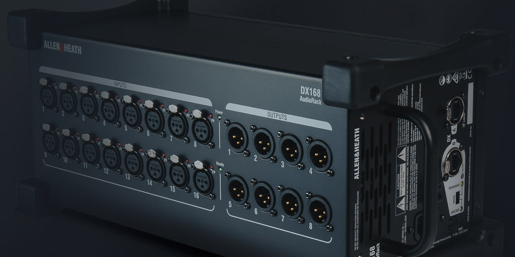 Allen & Heath DX168 16x8 dLive 96kHz Stage Box