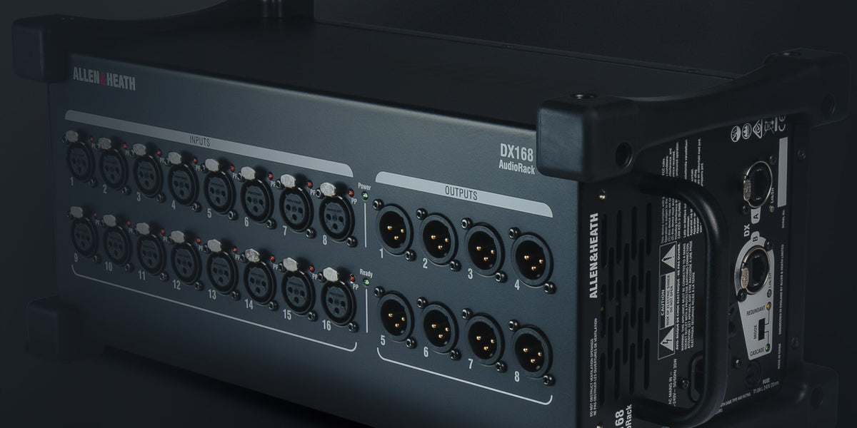 Allen & Heath DX168 16x8 dLive 96kHz Stage Box