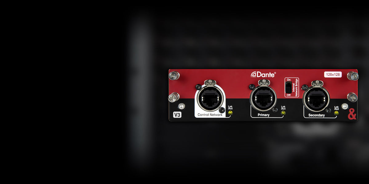 Allen & Heath M-DL-DANTE128-A Dante 128x128 Networking Card