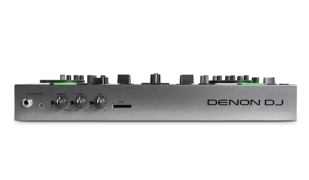 Denon DJ PRIME GO+, 2-Deck Rechargeable Standalone Smart DJ Console with 7-Inch Touchscreen and Engine DJ